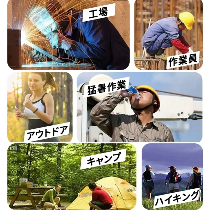 2025年新型モデル |４WAY腰掛けファン【ライト+モバイルバッテリー機能】 - 图片 4